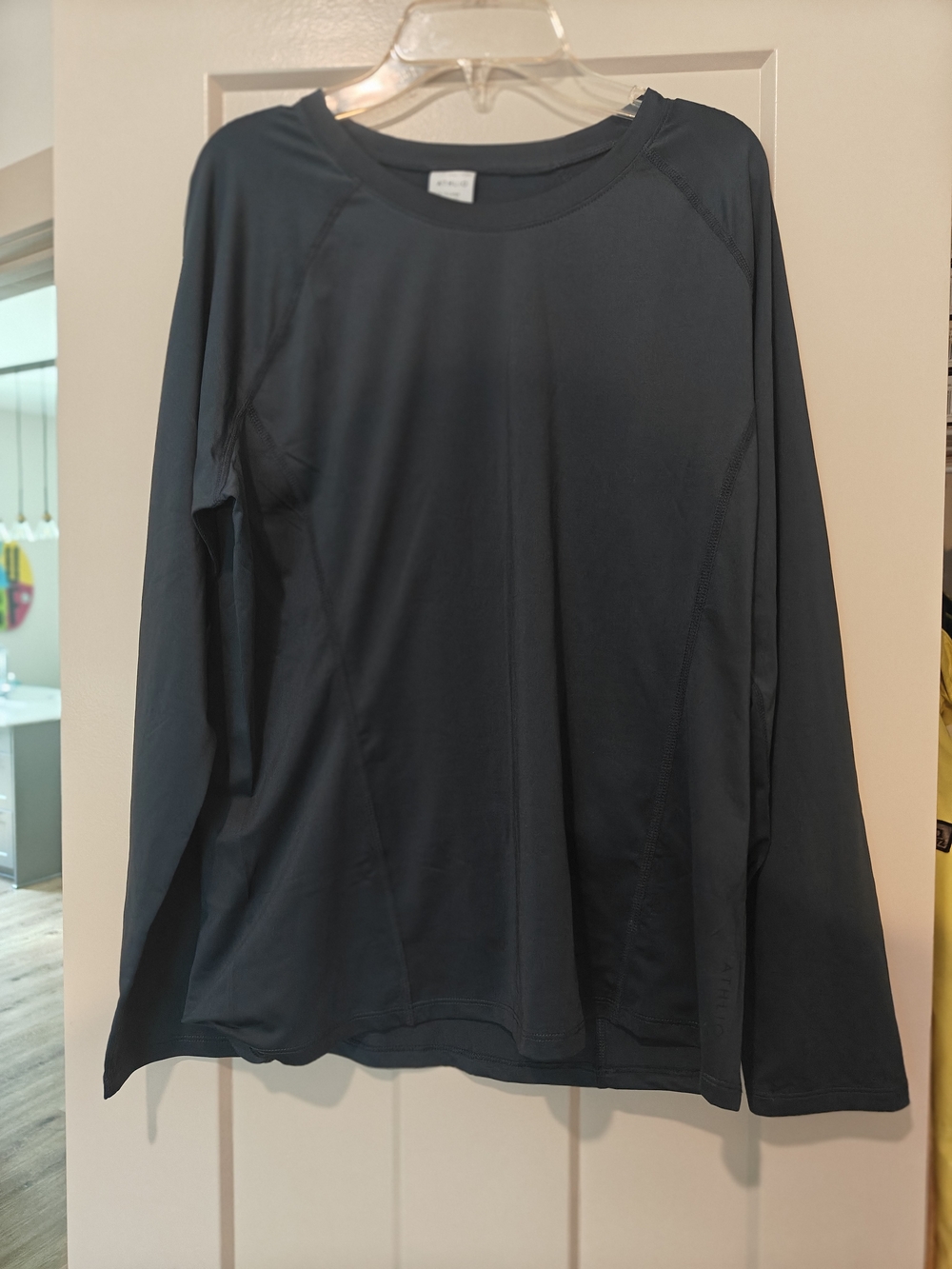Dark Navy Long Sleeve Performance Top